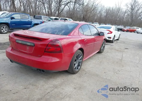2007 Pontiac Grand Prix Gt из США, поврежденный, VIN 2G2WR554571223887